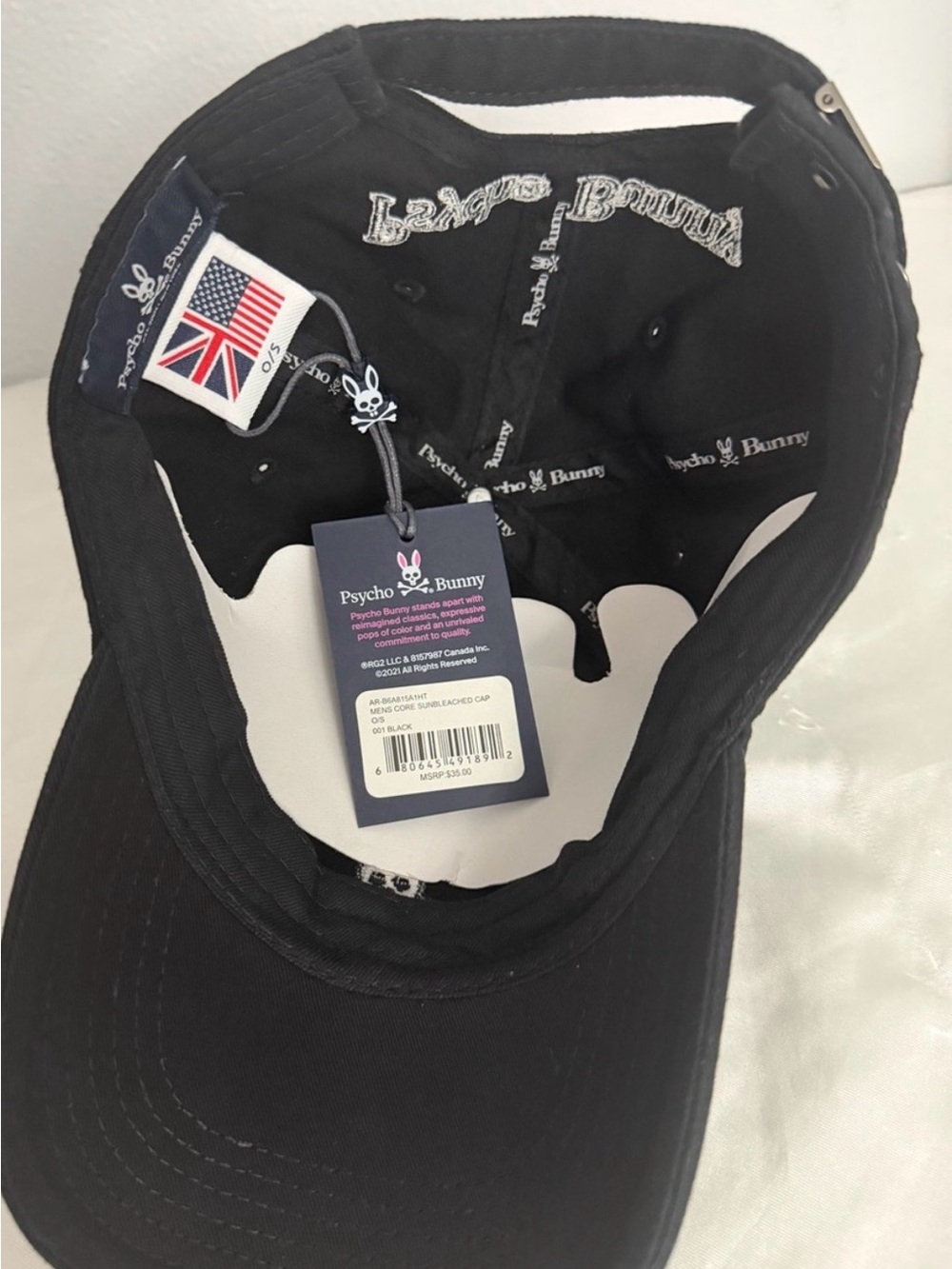 Psycho Bunny Baseball Cap - Picture 2 of 3